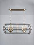 John Lewis Timeless Lantern XL Ceiling Light, Clear