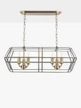 John Lewis Timeless Lantern XL Ceiling Light, Clear