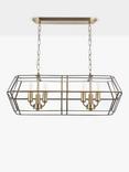 John Lewis Timeless Lantern XL Ceiling Light, Clear