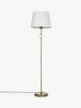 John Lewis Haverstock Floor Lamp, Antique Brass