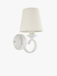John Lewis Carlita Wall Light, White