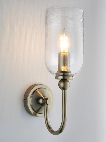John Lewis Chalice Wall Light, Warm Brushed Brass, Warm Brushed Brass