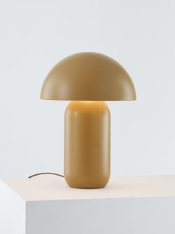 John Lewis Mushroom Dimmable Extra Large Table Lamp, Dark Taupe