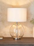 John Lewis Park Globe Glass Touch Table Lamp