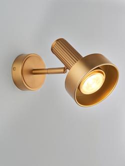 John Lewis Leighton Wall/Ceiling Light, Warm Antique Brass, Warm Antique Brass
