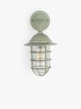 John Lewis Mission Outdoor Wall Light, Sage