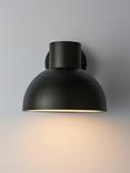 John Lewis Heftig Outdoor Wall Light, Black