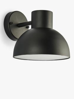 John Lewis Heftig Outdoor Wall Light - view 2, Black