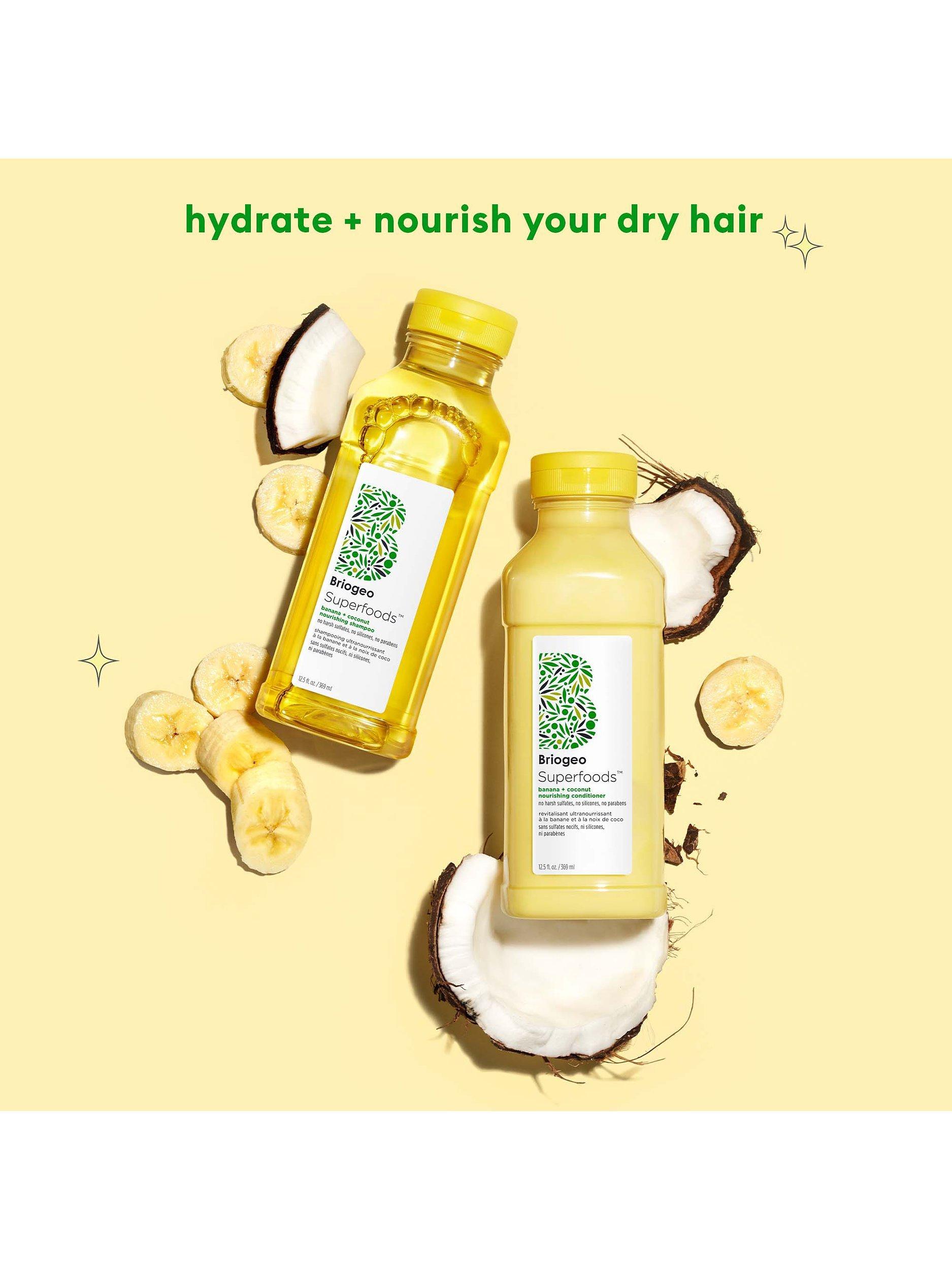 Product image 6 of 11, which shows Briogeo Superfoods™ Banana + Coconut Nourishing Shampoo + Conditioner Duo