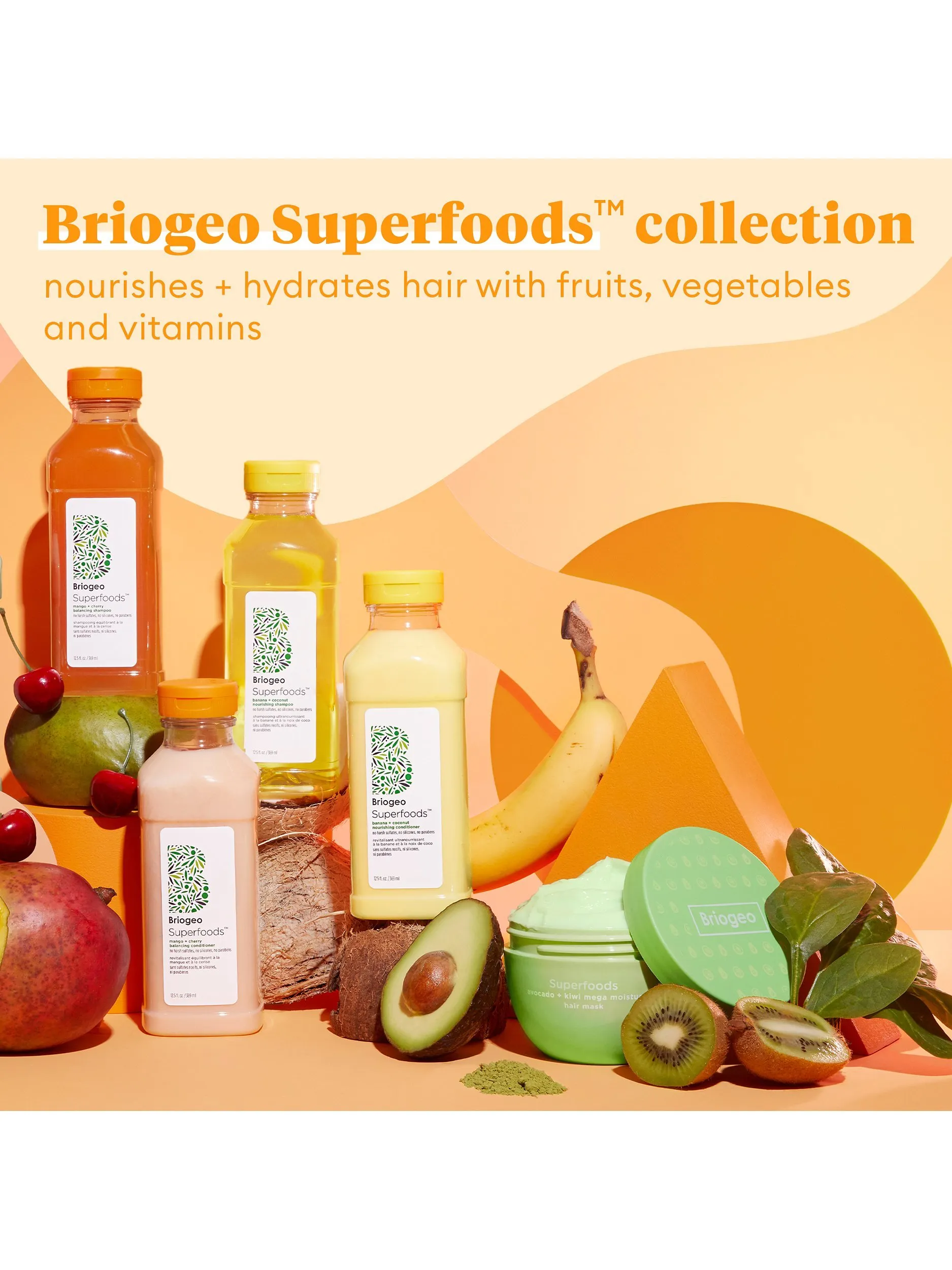 Superfoods Smoothing Conditioner – Mit Heidelbeere & Kirsche, 355 Ml, Für Weiches, Gestärktes Haar