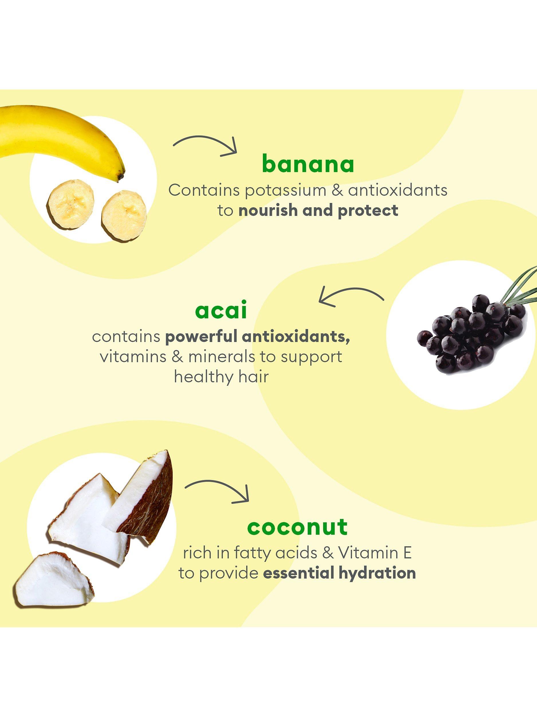 Product image 3 of 9, which shows Briogeo Superfoods™ Banana + Coconut Nourishing Superfood Conditioner, 369ml
