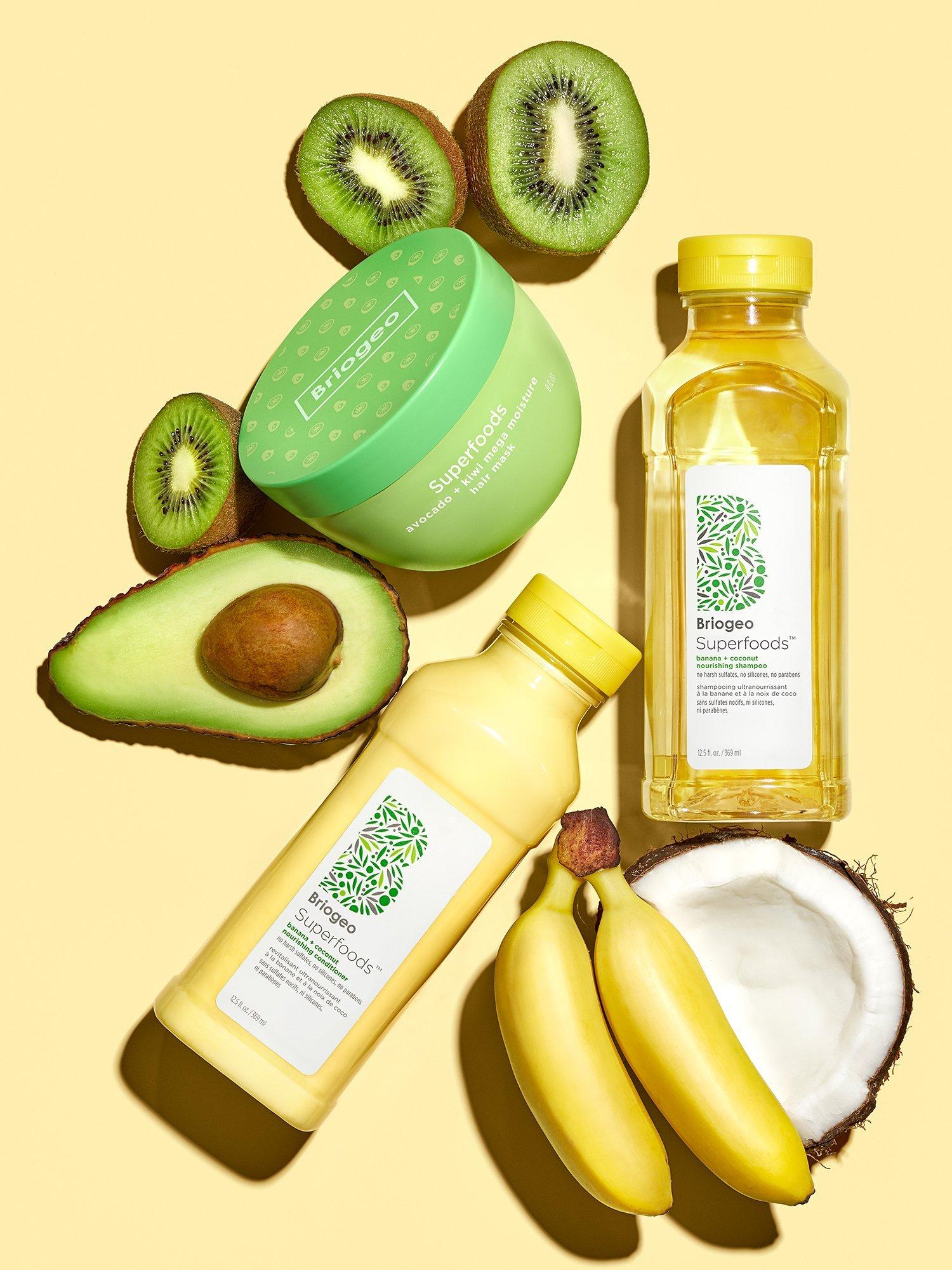 Product image 6 of 9, which shows Briogeo Superfoods™ Banana + Coconut Nourishing Superfood Conditioner, 369ml