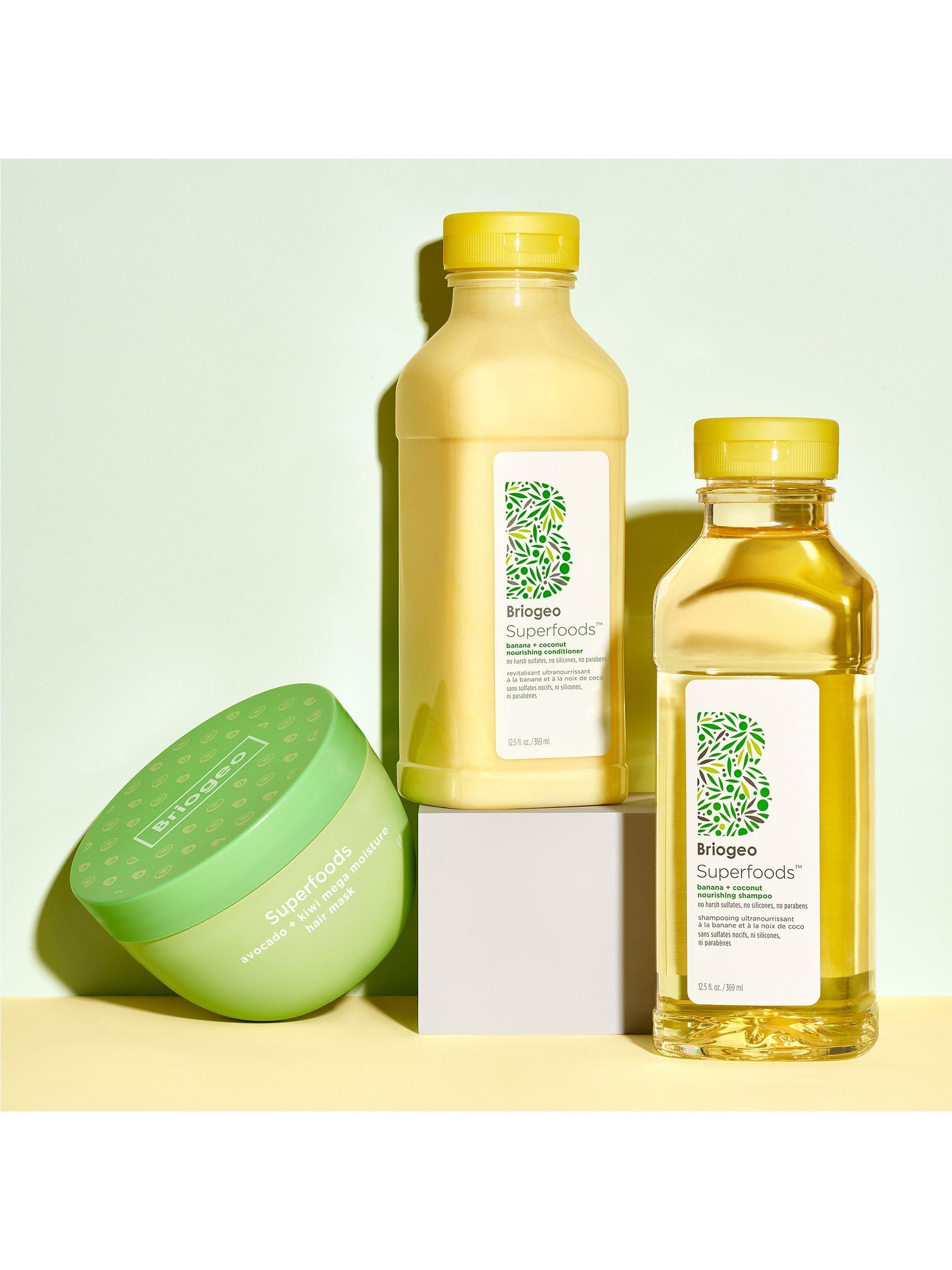 Product image 7 of 9, which shows Briogeo Superfoods™ Banana + Coconut Nourishing Superfood Conditioner, 369ml