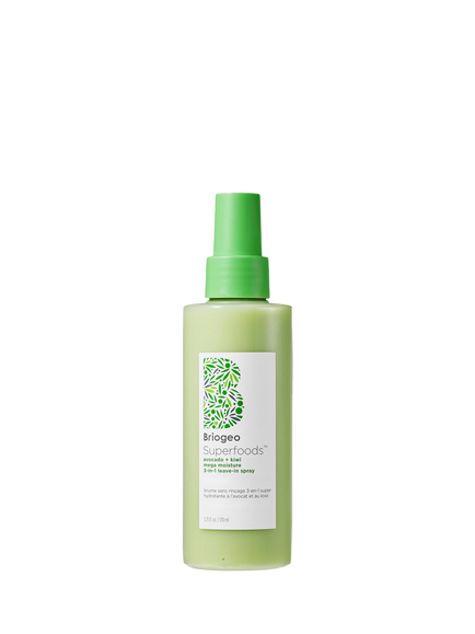 Briogeo Superfoods™ Avocado + Kiwi Mega Moisture 3-in-1 Leave-in Spray, 170ml, 