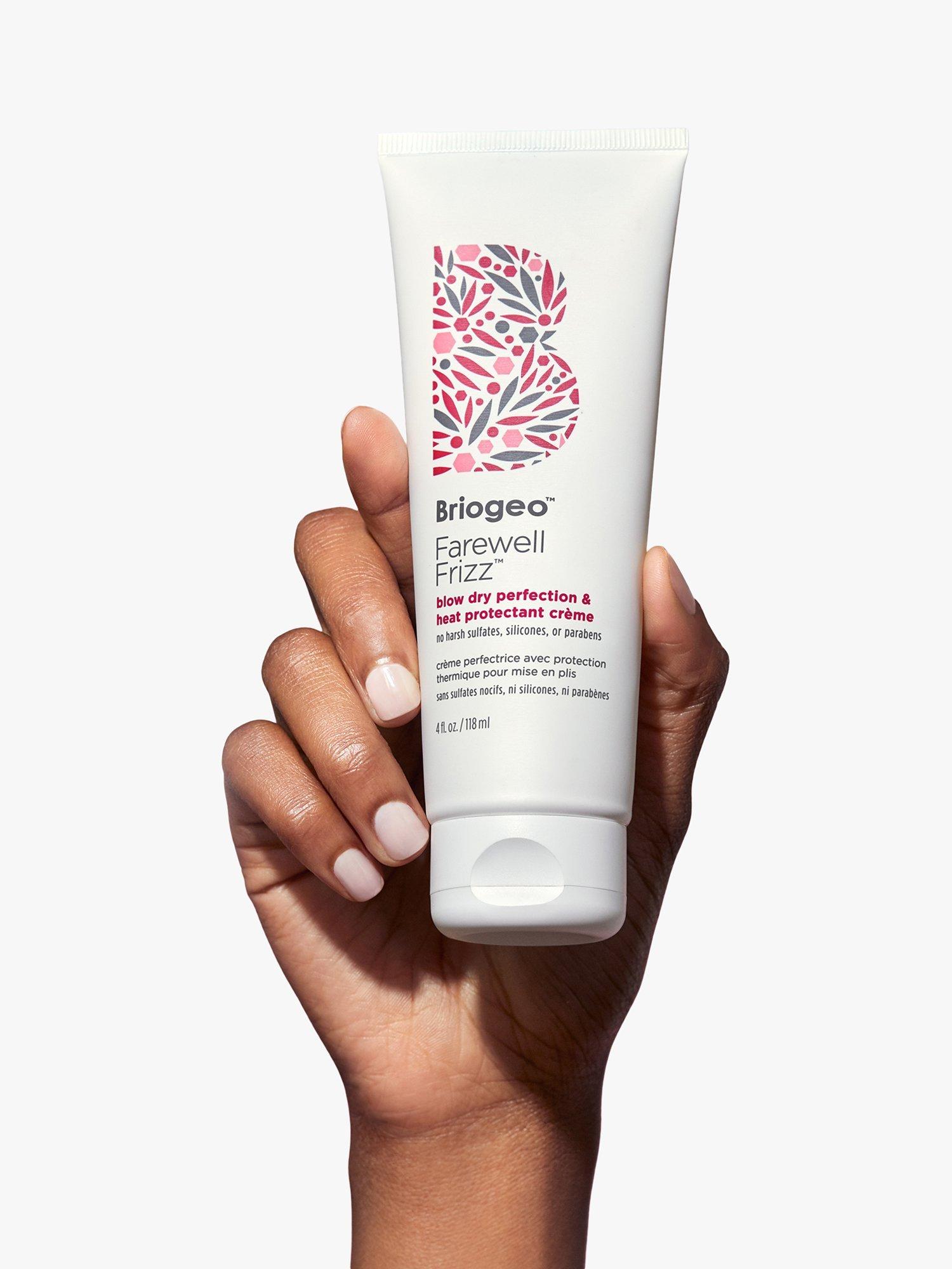 Product image 6 of 9, which shows Briogeo Farewell Frizz™ Rosehip, Argan + Coconut Blow Dry Perfection & Heat Protectant Crème, 118ml