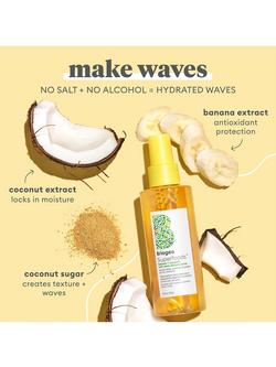 Briogeo Superfoods™ Banana + Coconut Soft Wave Texture Spray, 170ml - view 2, 