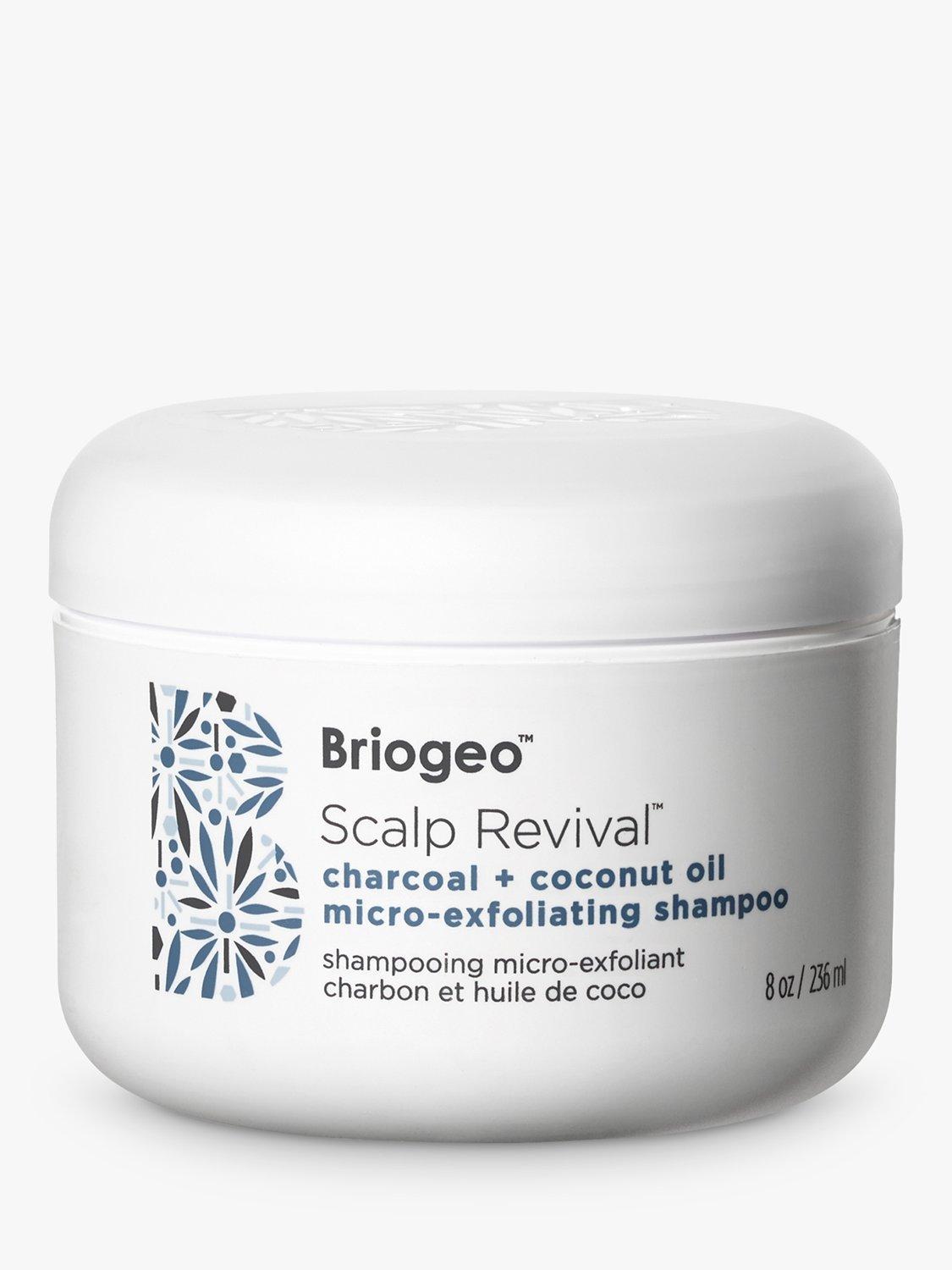 Product image 1 of 11, which shows Briogeo Scalp Revival™ Charcoal + Coconut Oil Micro-Exfoliating Shampoo, 236ml