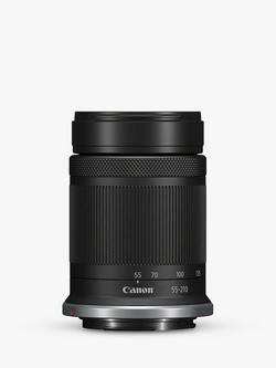 Canon RF-S 55-210mm F5-7.1 IS STM Lens, Black, Black