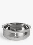 John Lewis Double Wall Hammered Stainless Steel Bowl