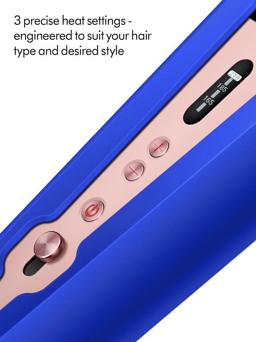 Product image 7 of 10, which shows Dyson Corrale Hair Straightener with Complimentary Gift Case, Blue Blush