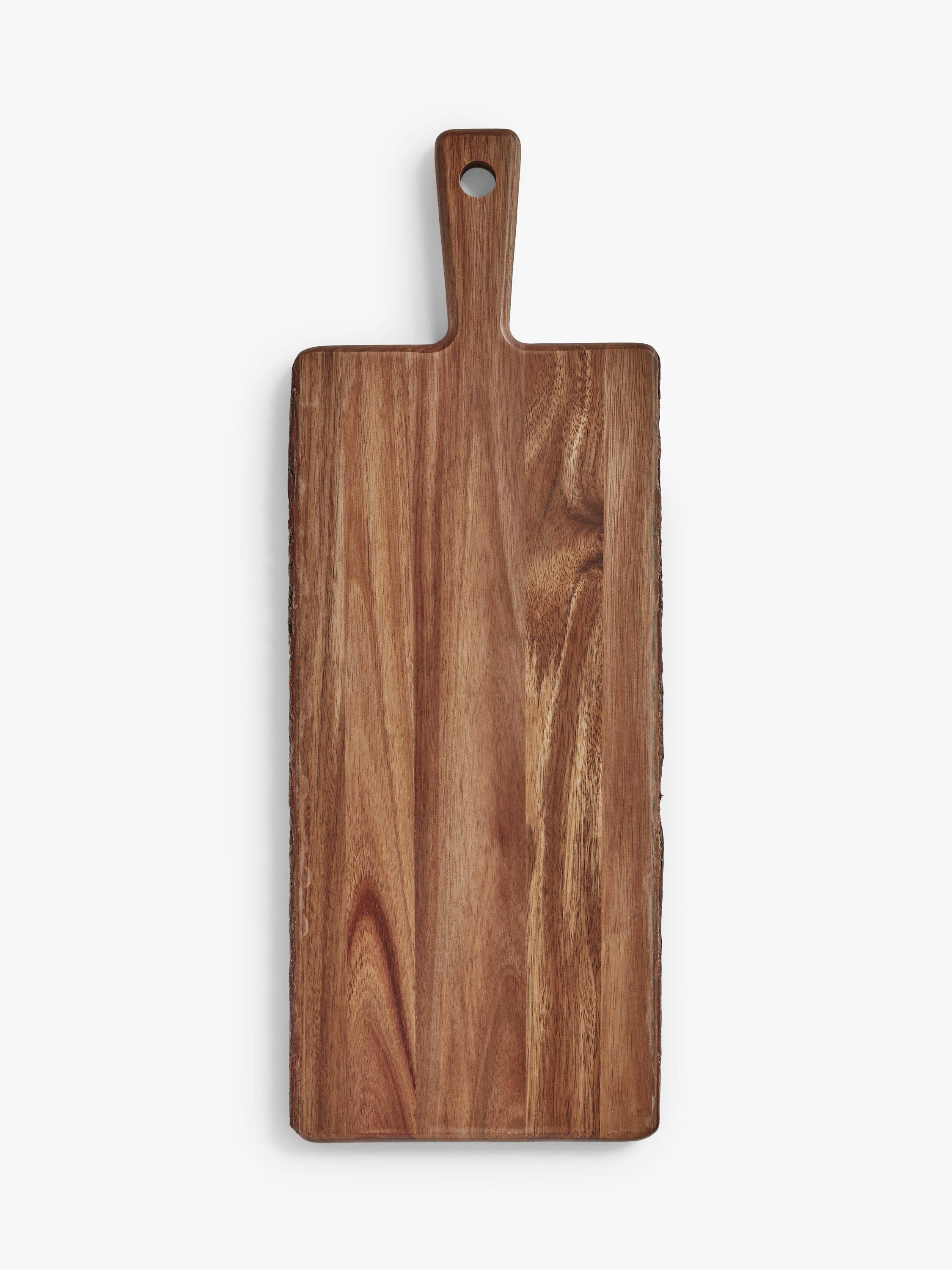 John Lewis Bark Edge Serving Board, FSC-Certified (Acacia Wood