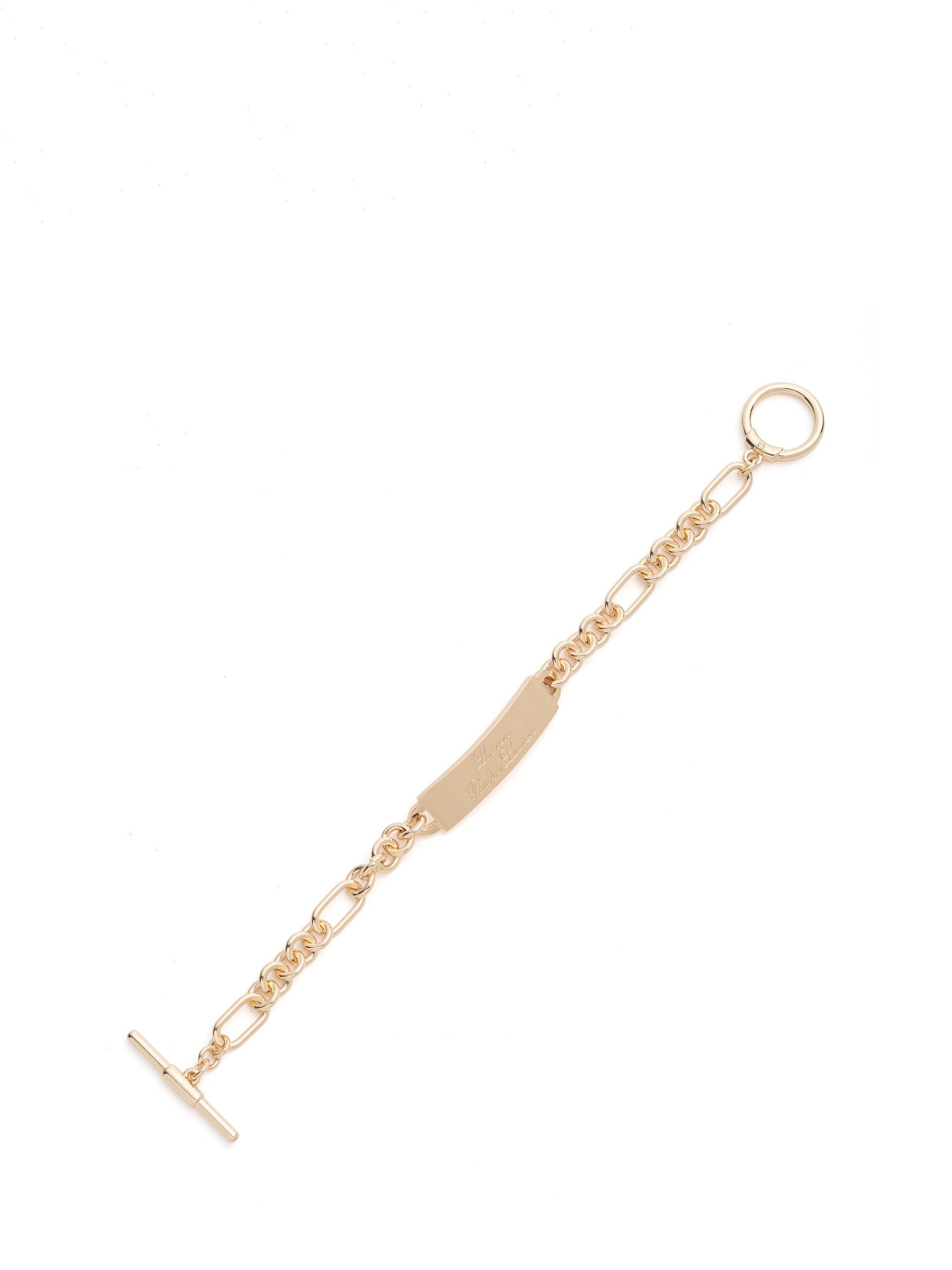 Lauren Ralph Lauren ID Logo Bracelet, Gold