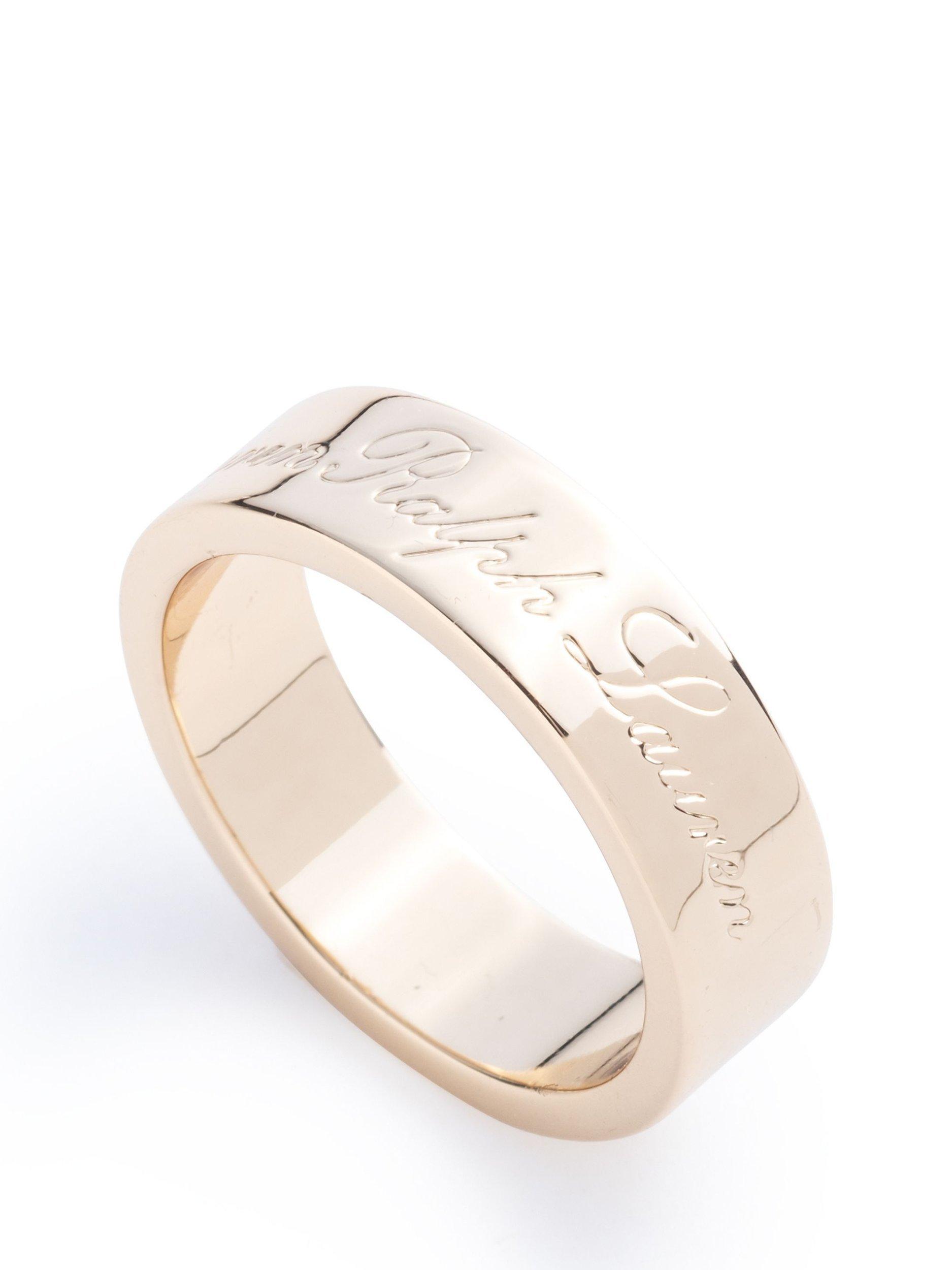 Lauren Ralph Lauren Script Logo Ring, Gold