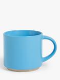 John Lewis ANYDAY Colourful Stoneware Mug, 370ml, Blue