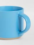 John Lewis ANYDAY Colourful Stoneware Mug, 370ml, Blue