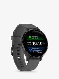 Garmin Venu 3S, GPS, Smartwatch, 41mm, Pebble Grey/Slate