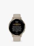 Garmin Venu 3S, GPS, Smartwatch, 41mm, French Grey/Soft Gold