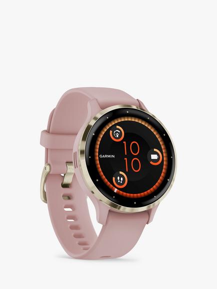 Garmin Venu 3S, GPS, Smartwatch, 41mm, Dust Rose/Soft Gold