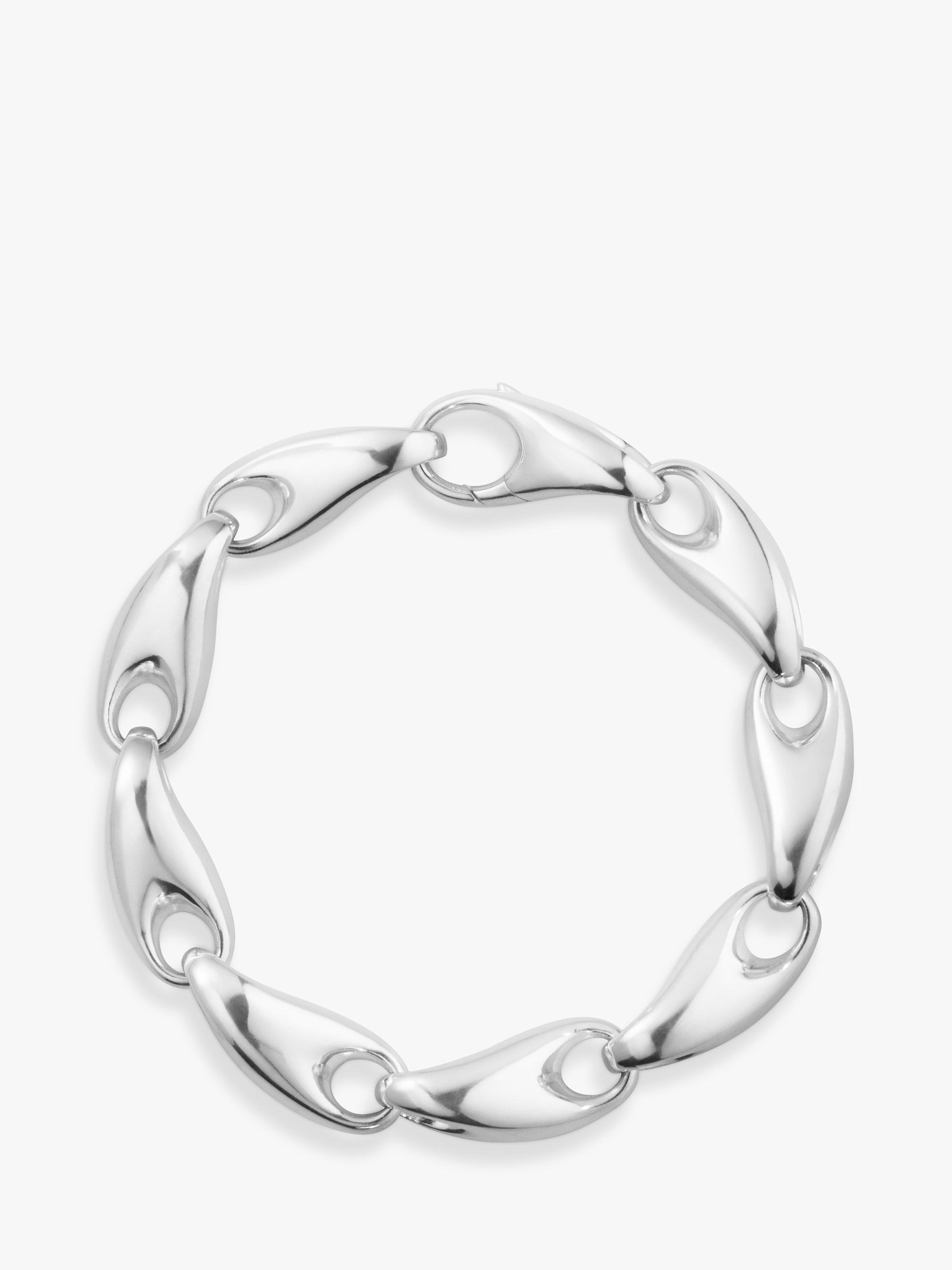 Product image 1 of 1, which shows Georg Jensen Rabun Link Bracelet, Silver