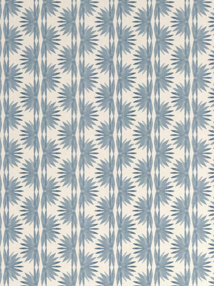 John Lewis Nyra Wallpaper, Lake Blue, Lake Blue