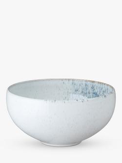 Denby Kiln Blue Stoneware Ramen Bowl, 17.5cm, Blue, Blue