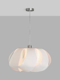 John Lewis Suspension Elle Pendant Ceiling Light, Off White