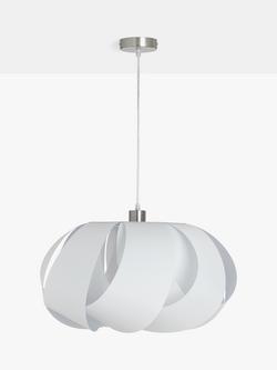 John Lewis Suspension Elle Pendant Ceiling Light - view 2, Off White