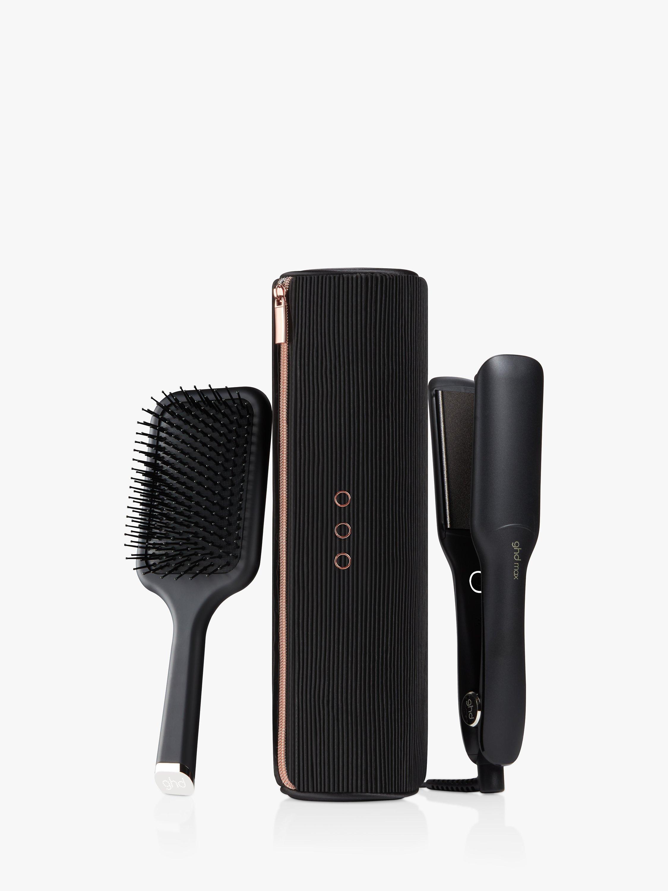 ghd Gold Max Hair Straightener Gift Set, Black