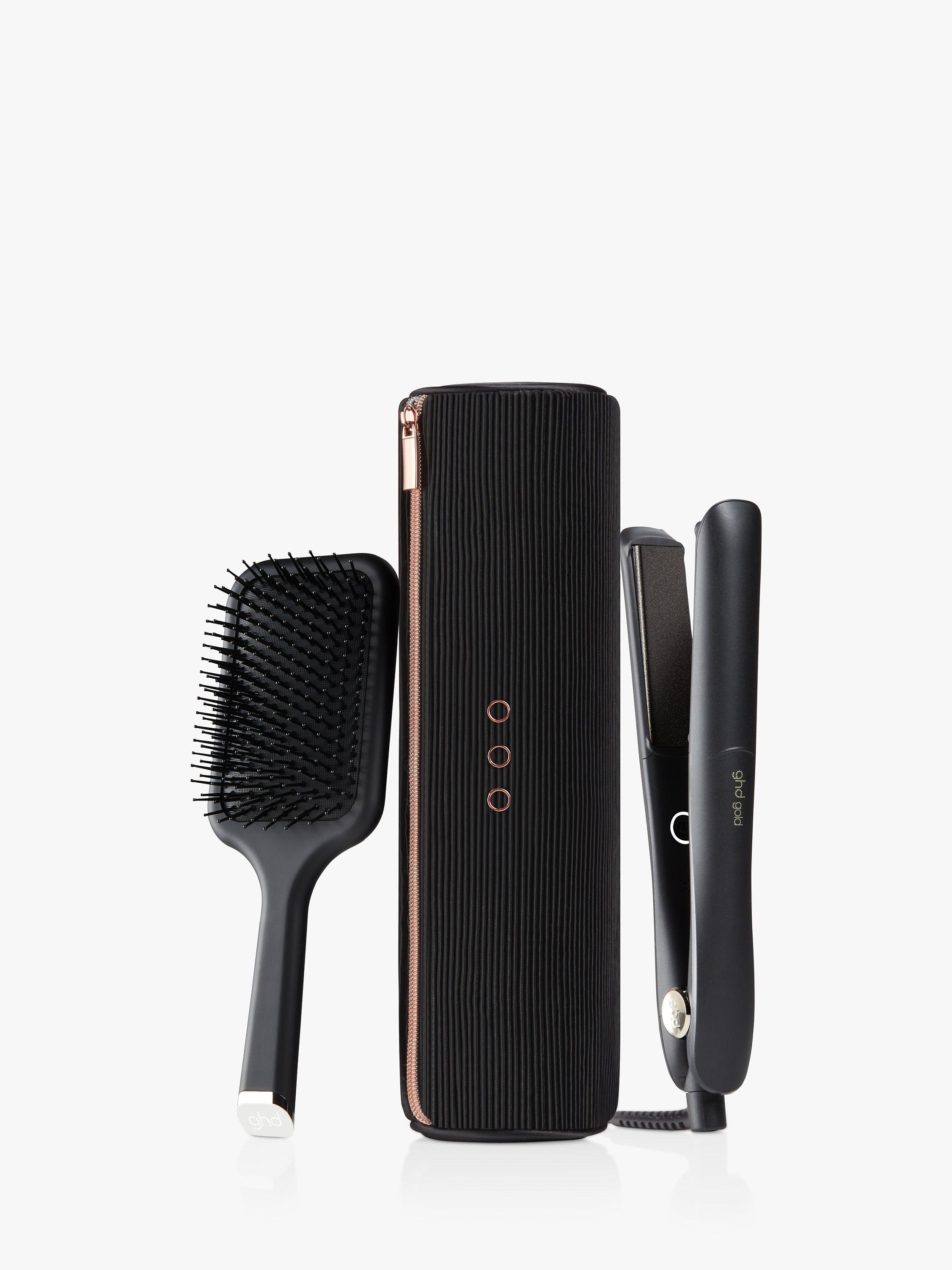 ghd Gold Hair Straightener Gift Set, Black