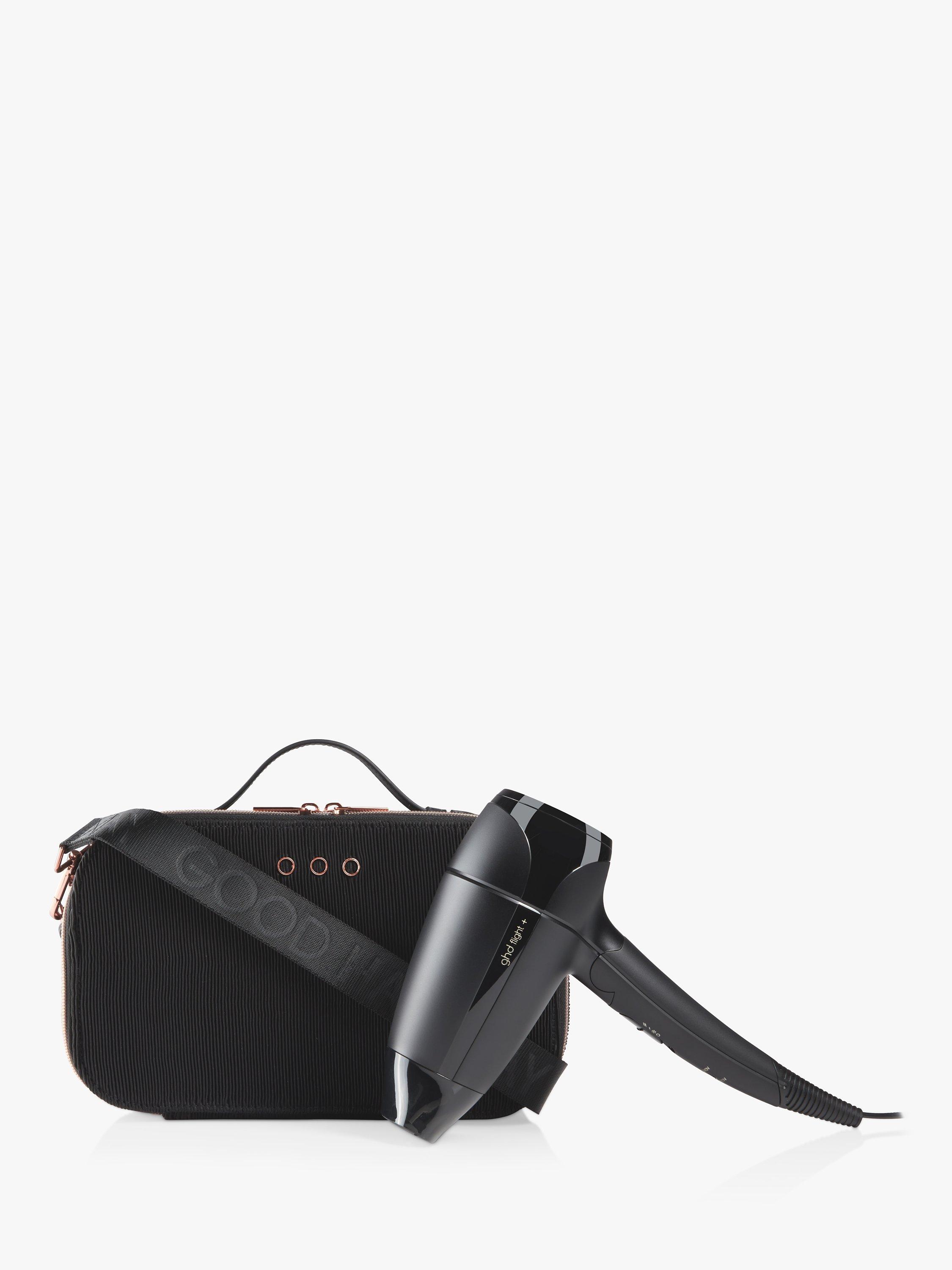 ghd Flight+ Hair Dryer & Travel Case Gift Set, Black