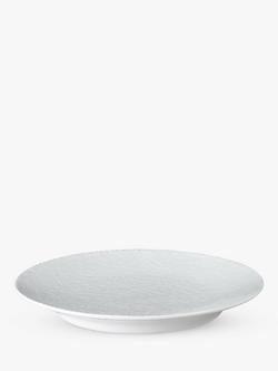 Denby Carve White Collection Medium Plate, 23cm, White - view 2, White