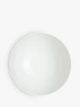 Denby Carve White Collection  Cereal Bowl, Dia. 17cm, White