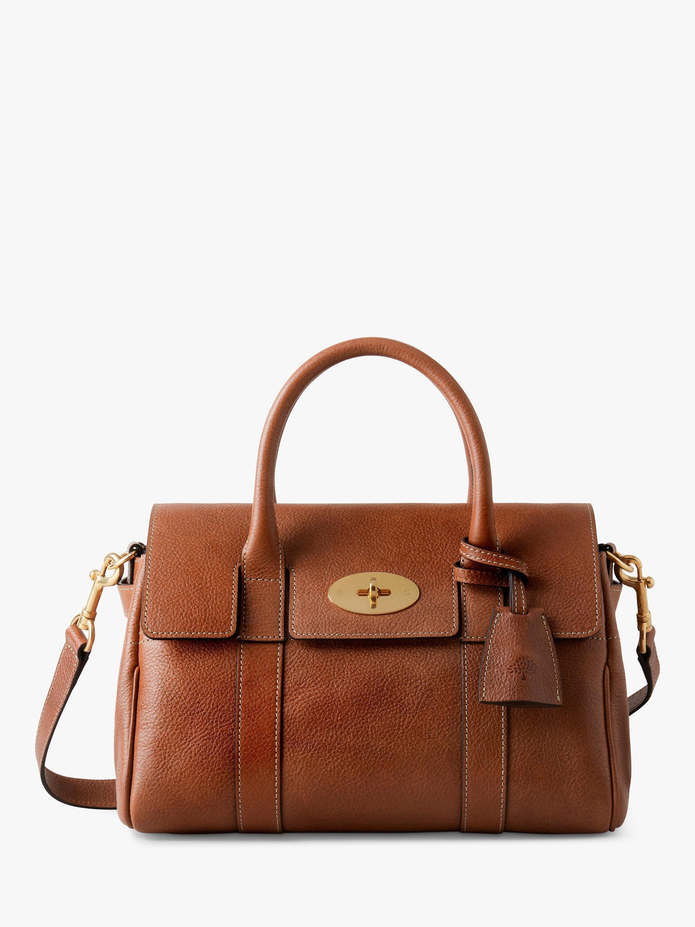 Mulberry Bayswater Natural Vegetable Tanned Leather Satchel Oak