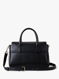 Mulberry Bayswater Small Classic Grain Leather Satchel - view 2, Black