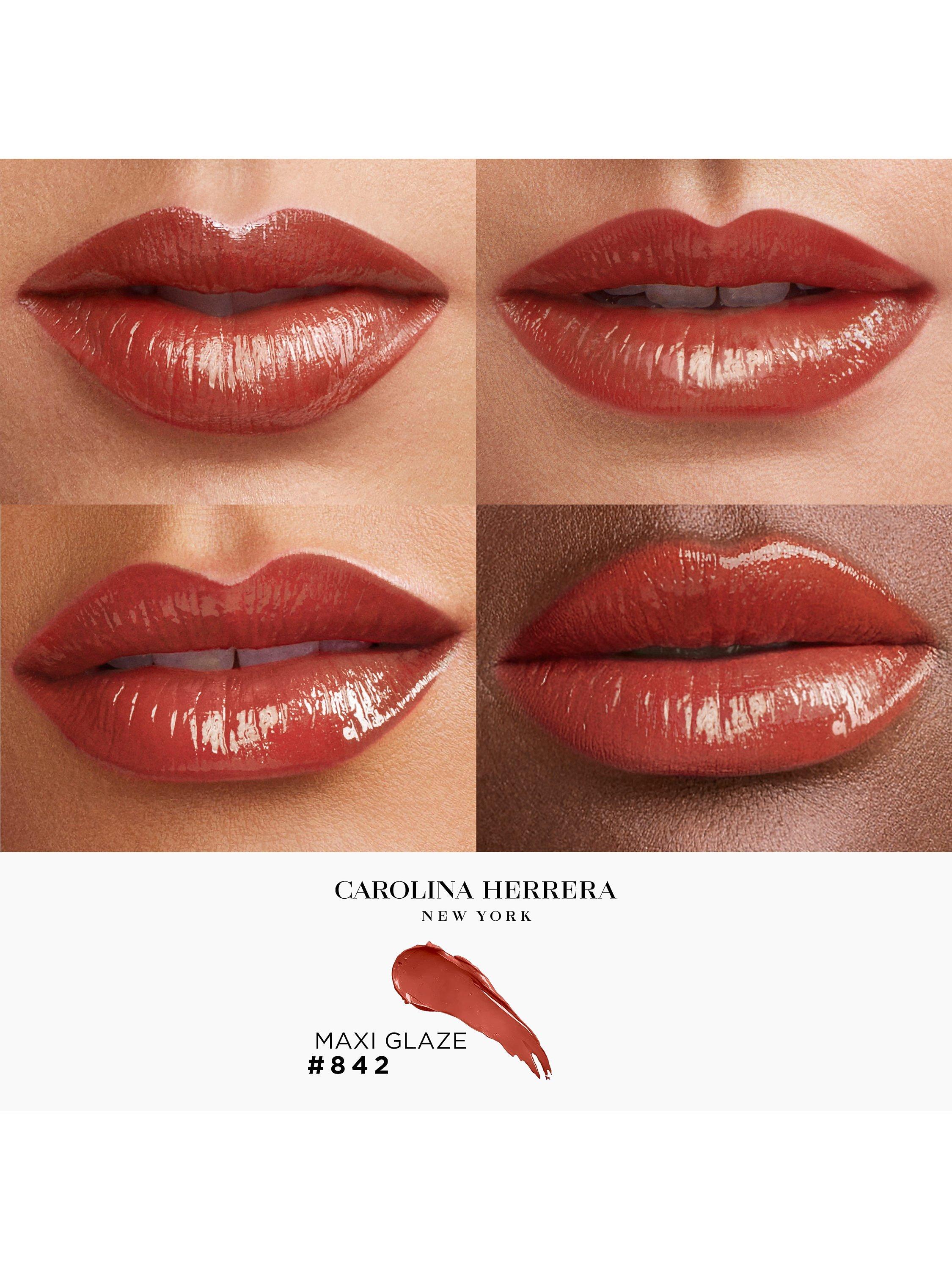 Product image 3 of 7, which shows Carolina Herrera Good Girl Maxi Glaze Lipstick, Striking Nude 842