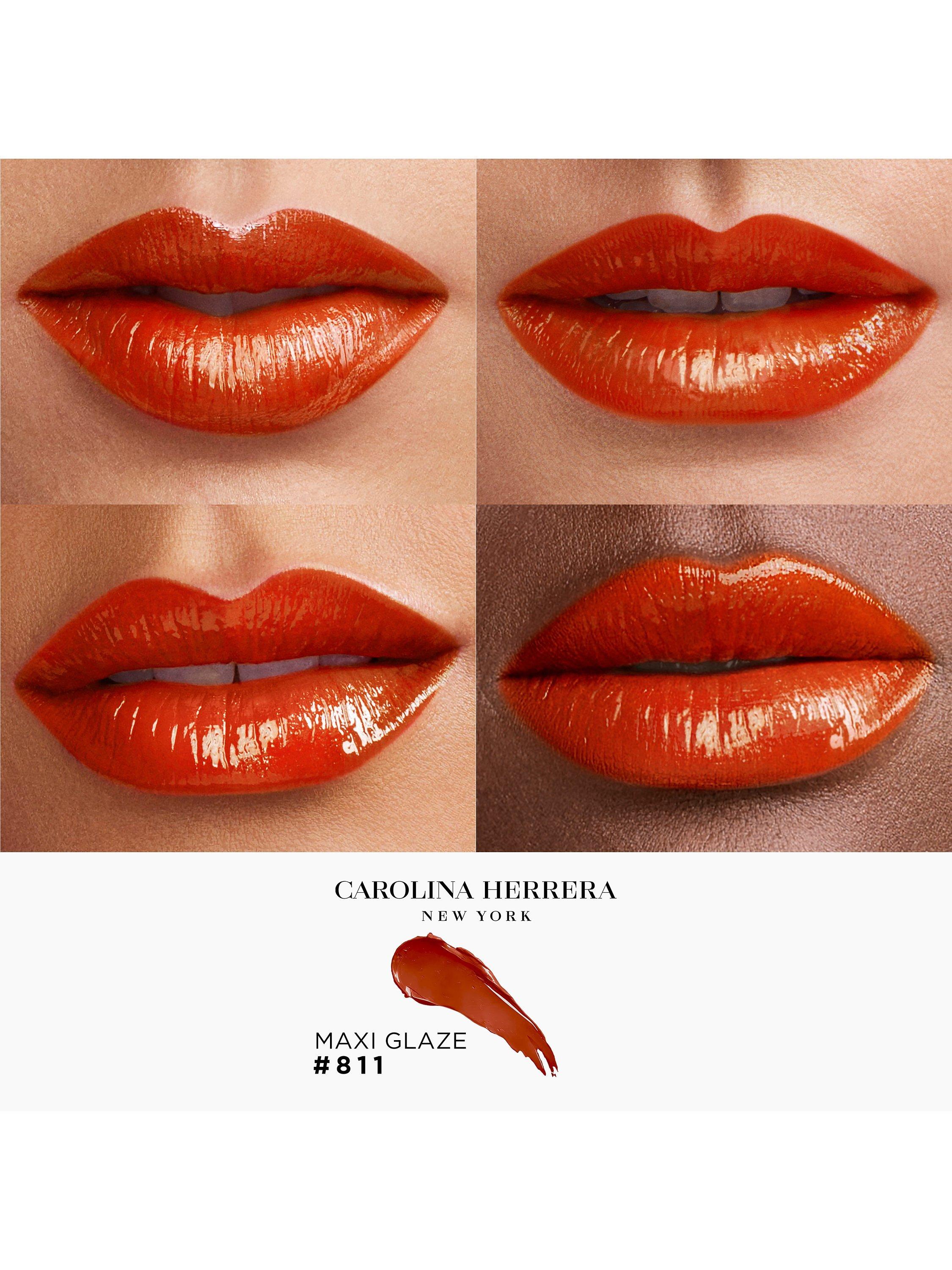 Product image 3 of 7, which shows Carolina Herrera Good Girl Maxi Glaze Lipstick, Red Success 811