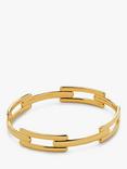 Monica Vinader Signature Link Bangle, Gold