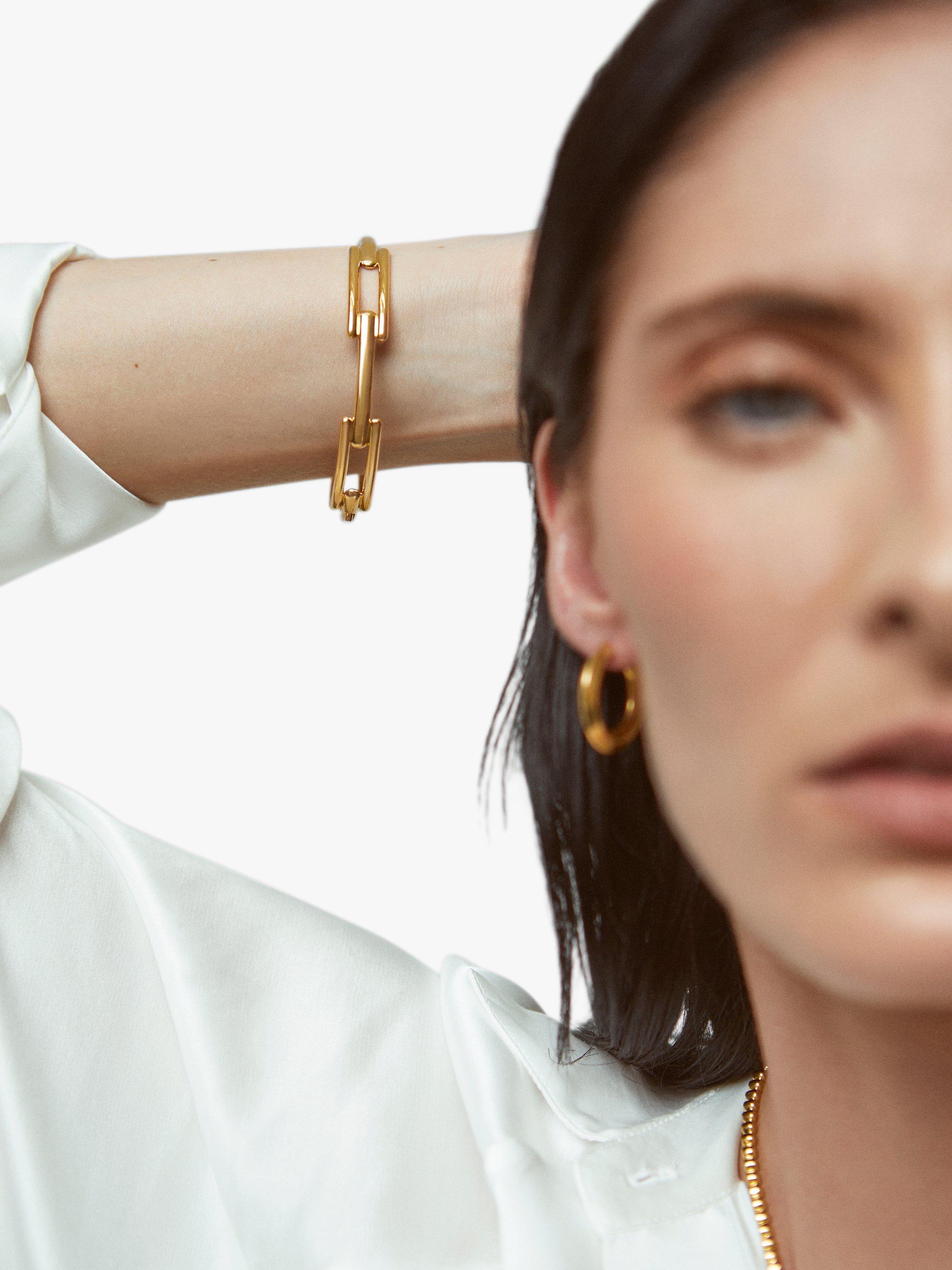 Product image 6 of 6, which shows Gold Signature Bangle-L