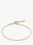 Monica Vinader Gold Station Chain Bracelet