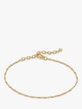 Monica Vinader Gold Station Chain Bracelet, Gold